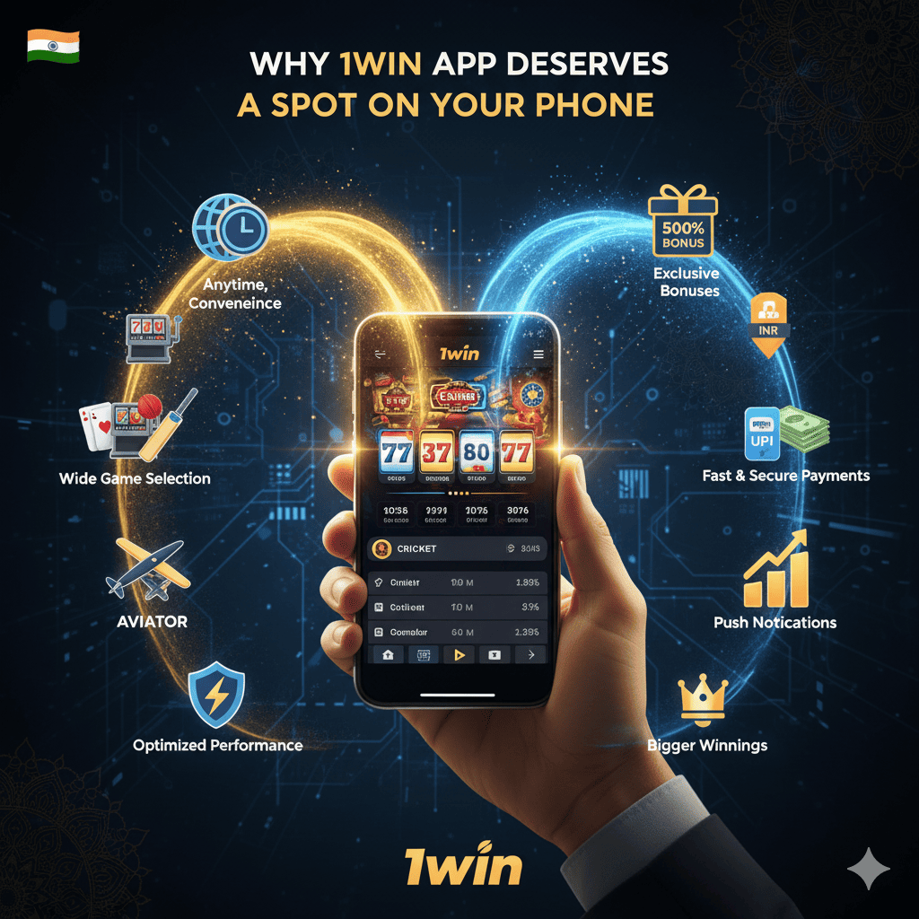 reasons to install the 1win app on your phone for convenient online betting and casino gaming anytime, anywhere