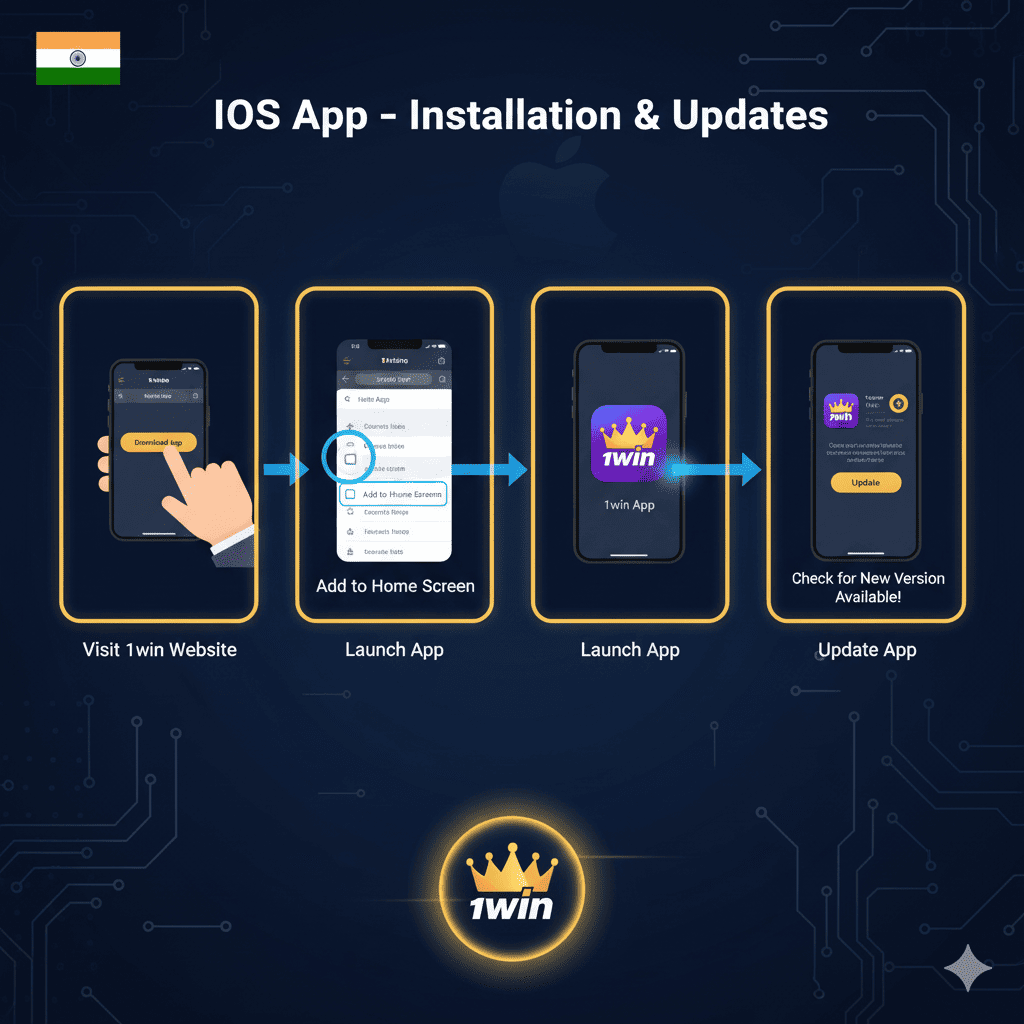 guide to installing and updating the 1win ios app for seamless online betting and casino gaming